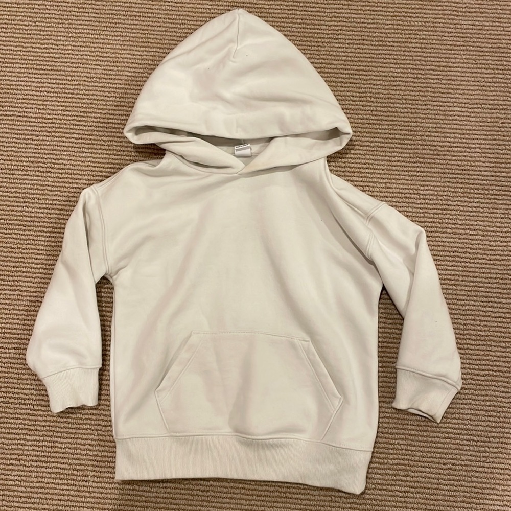 Baby Gap off white hoodie - 4T
